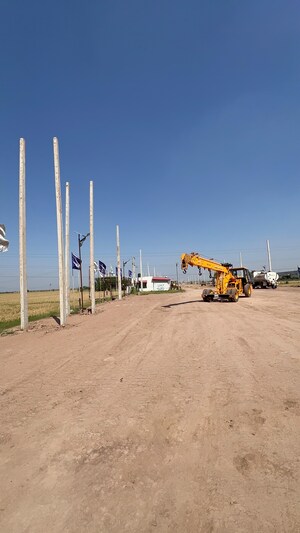  Industrial Plot – Exterior View View at Lalru - for Sale