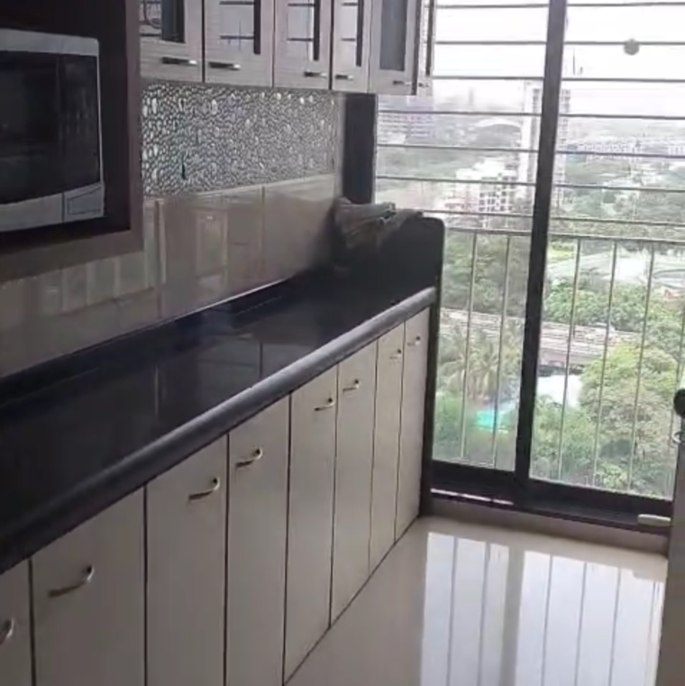 Kitchen, sector 11 kopar khairane 2.5 Bedroom 1200 Sq.Ft. Apartment In Sector 11 Kopar Khairane Navi Mumbai 9219447
