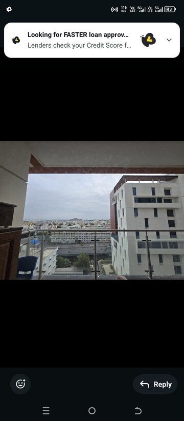 3 BHK Apartment – Exterior View View at Tolichowki - for Sale