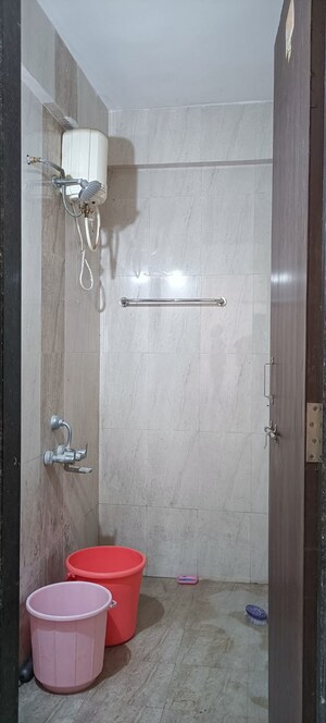 Bathroom in 1 BHK Apartment at Happy Colony – for Rent