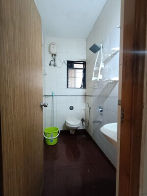 Bathroom in 2 BHK Apartment at Swami Tower, Chembur – for Rent