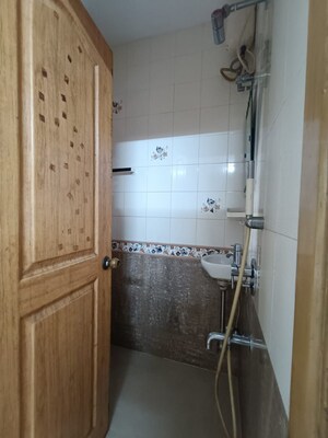 Bathroom in 2 BHK Apartment at Swami Tower, Chembur – for Rent