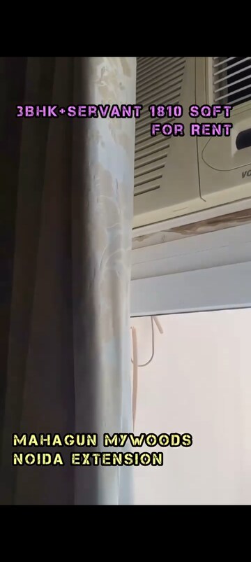 Building Lobby in 3.5 BHK Apartment at Mahagun Mywoods, Sector 16c Greater Noida – for Rent