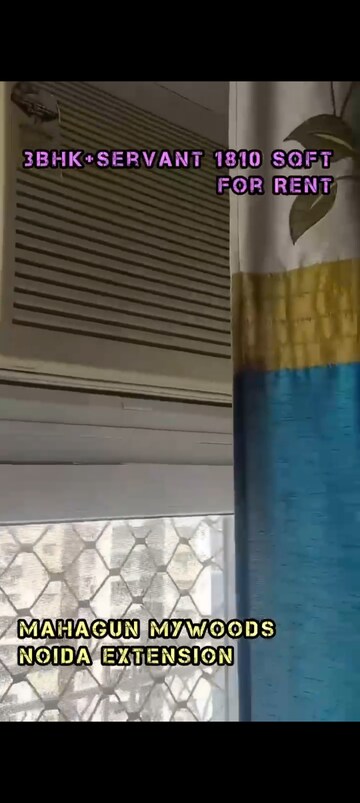 Bathroom in 3.5 BHK Apartment at Mahagun Mywoods, Sector 16c Greater Noida – for Rent