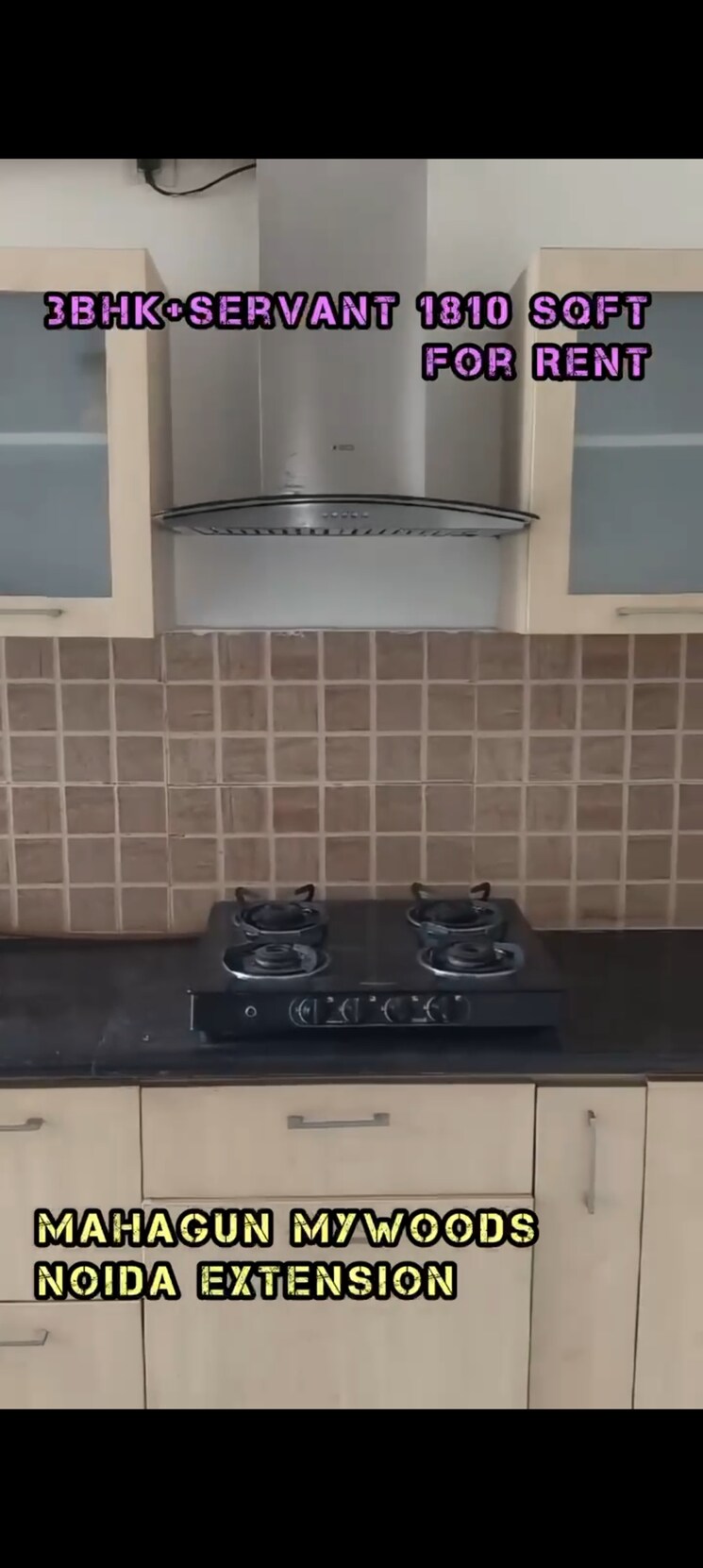 Kitchen, mahagun-mywoods 3.5 Bedroom 1810 Sq.Ft. Apartment In Sector 16c Greater Noida Greater Noida 9219492