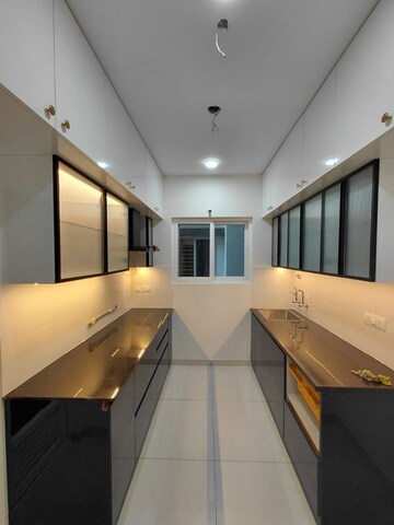 Kitchen in 2 BHK Apartment at Aparna Sarovar Zicon, Nallagandla – for Rent