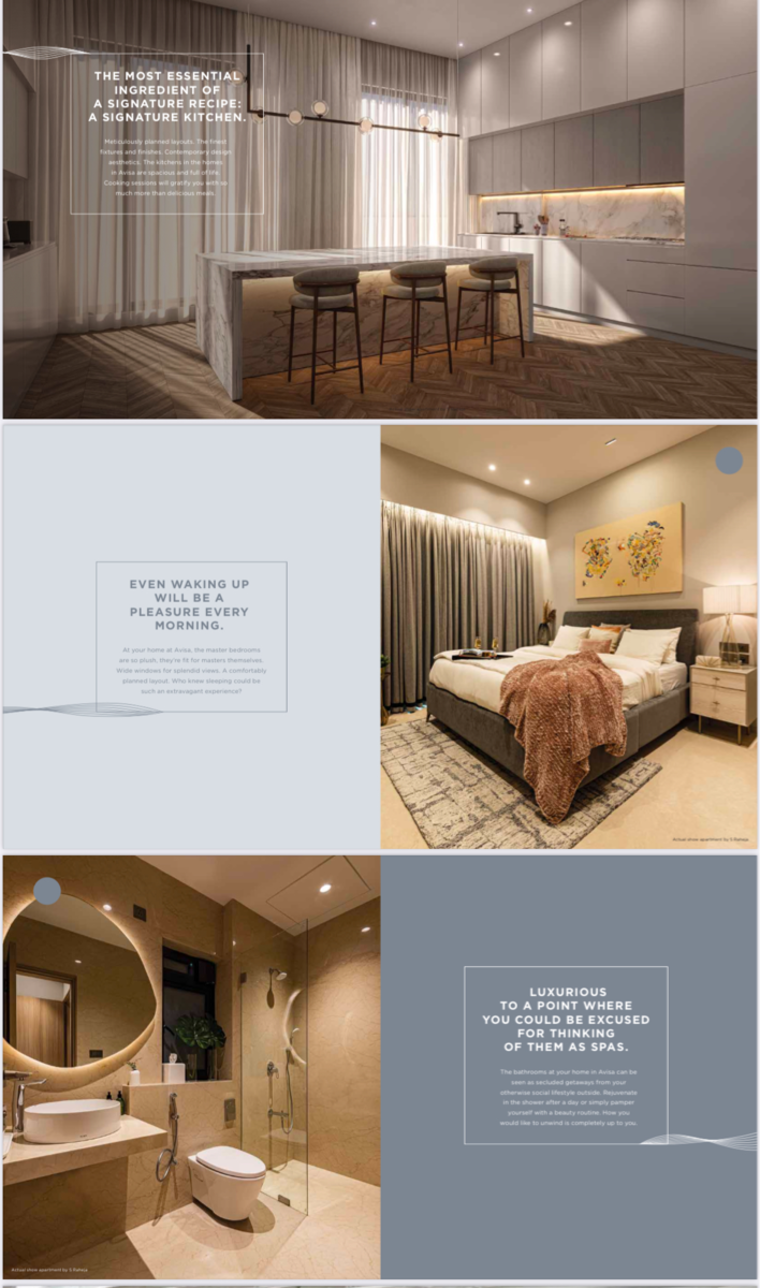 Living Room, s-raheja-avisa 5 Bedroom 4406 Sq.Ft. Apartment In Chimbai Village Mumbai 9219510