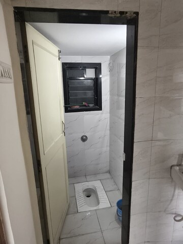 Bathroom in 1 BHK Apartment at Sarvodaya Leela, Thakurli – for Rent