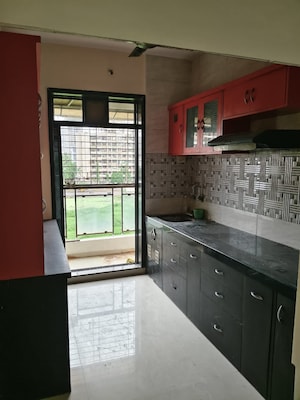 Kitchen in 1 BHK Apartment at Sarvodaya Leela, Thakurli – for Rent
