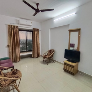 Living Room in 2 BHK Apartment at Tilak Nagar Building, Tilak Nagar – for Rent
