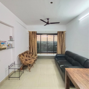 Living Room in 2 BHK Apartment at Tilak Nagar Building, Tilak Nagar – for Rent