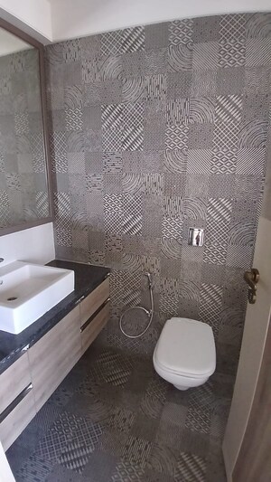 Bathroom in 2 BHK Apartment at Hubtown Seasons, Chembur – for Rent