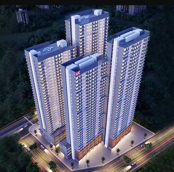 1 BHK Apartment For Sale in UK Luxecity, Kandivali East