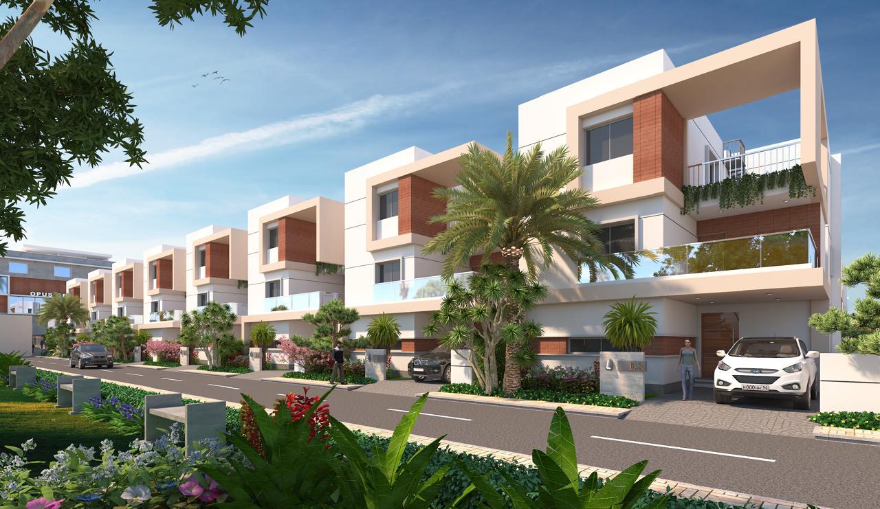 4 BHK + Pooja Room,Extra Room Villa For Sale in Manju Mythri Opus Greens