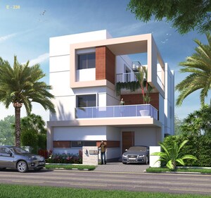 4 BHK Villa – Exterior View View at Kollur - for Sale