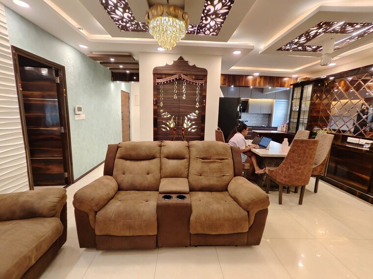 Living Room, salarpuria-sattva-greenage 3 Bedroom 1875 Sq.Ft. Apartment In Hosur Road Bangalore 9219632