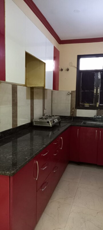 Kitchen in 1 BHK Builder Floor at Palm Residency Chhatarpur, Chattarpur – for Rent
