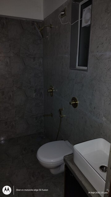 Bathroom in 1 BHK Apartment at Chaurang Heights, Chembur – for Rent