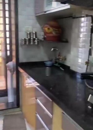 Kitchen in 1 BHK Apartment at Kanakia Ananta, Mira Road – for Rent