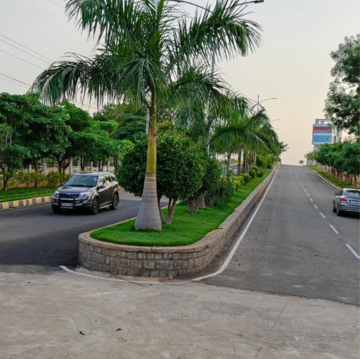 Balcony in  Plot at JB Serene Villas, Ibrahimpatnam – for Sale