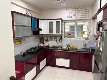 Kitchen in 2 BHK Apartment at Vertex Panache, Gachibowli – for Rent