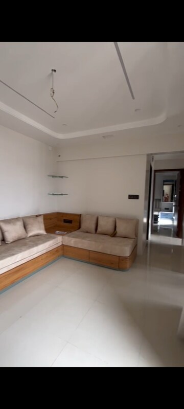Living Room in 2 BHK Apartment at Runwal Eirene, Balkum Pada – for Sale