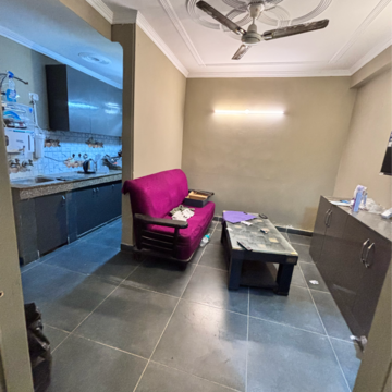 Living Room in 1 BHK Builder Floor at Malviya Nagar – for Rent
