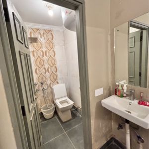 Attached Bathroom in 1 BHK Builder Floor at Malviya Nagar – for Rent