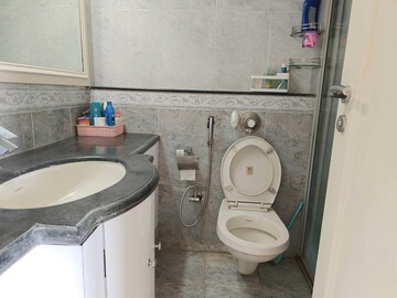 Bathroom in 2 BHK Apartment at Renaisance Towers, Andheri West – for Rent