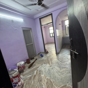 Bedroom in 1.5 BHK Builder Floor at New Ashok Nagar – for Rent