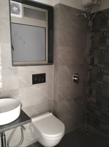 Bathroom in 1 BHK Apartment at BP DPS Park View, Goregaon West – for Rent
