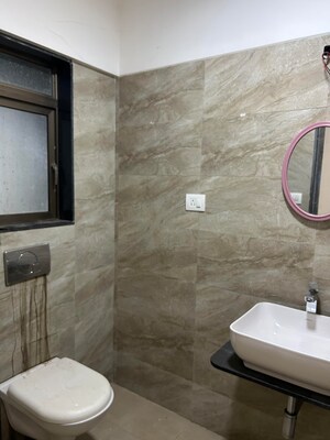 Bathroom in 2 BHK Apartment at Amboli – for Rent
