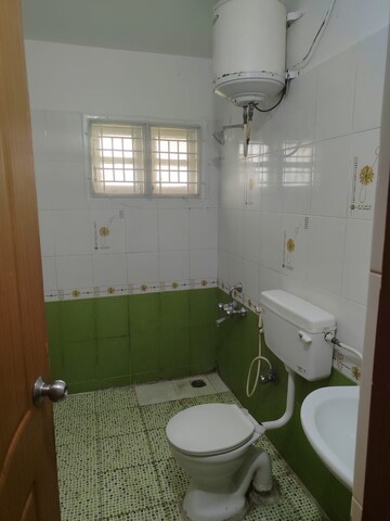Bathroom in 3 BHK Builder Floor at Hsr Layout – for Rent