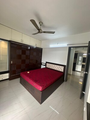 Bedroom in 2 BHK Apartment at Aswani Green Valley, Wakad – for Rent