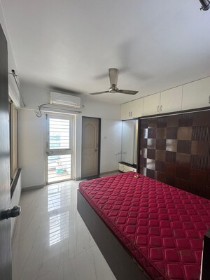 Bedroom in 2 BHK Apartment at Aswani Green Valley, Wakad – for Rent