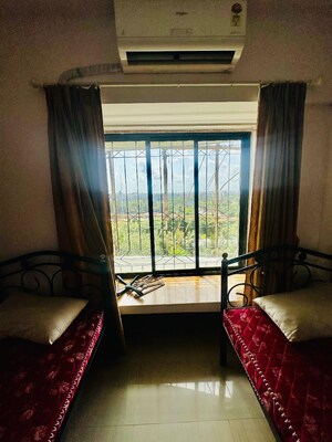 Living Room in 2 BHK Apartment at Lok Manya Tilak Terminus Yard – for Rent