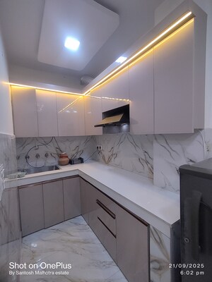 Kitchen in 1 BHK Builder Floor at Mansa Ram Park – for Rent