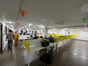 Team Area in  Office Space at Hebbal – for Rent