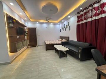 Living Room in 1 BHK Apartment at Chattarpur – for Rent