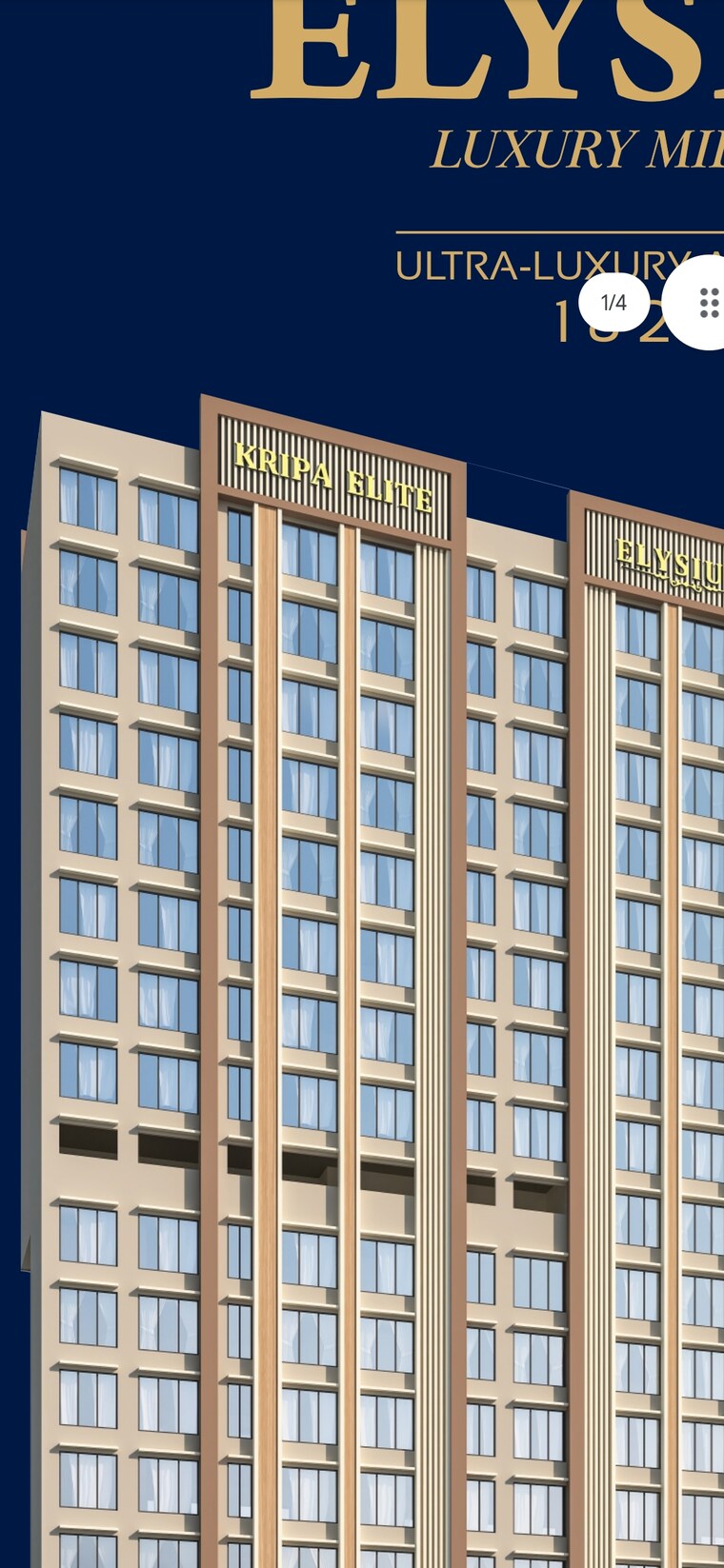 Exterior View, kripa-elysium 2 Bedroom 595 Sq.Ft. Apartment In Chembur Mumbai 9219930