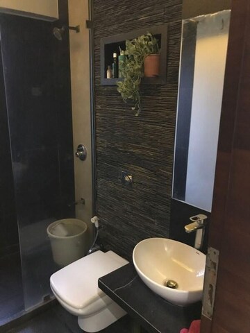 Bathroom in 2 BHK Apartment at Seven Bungalow, Andheri West – for Rent