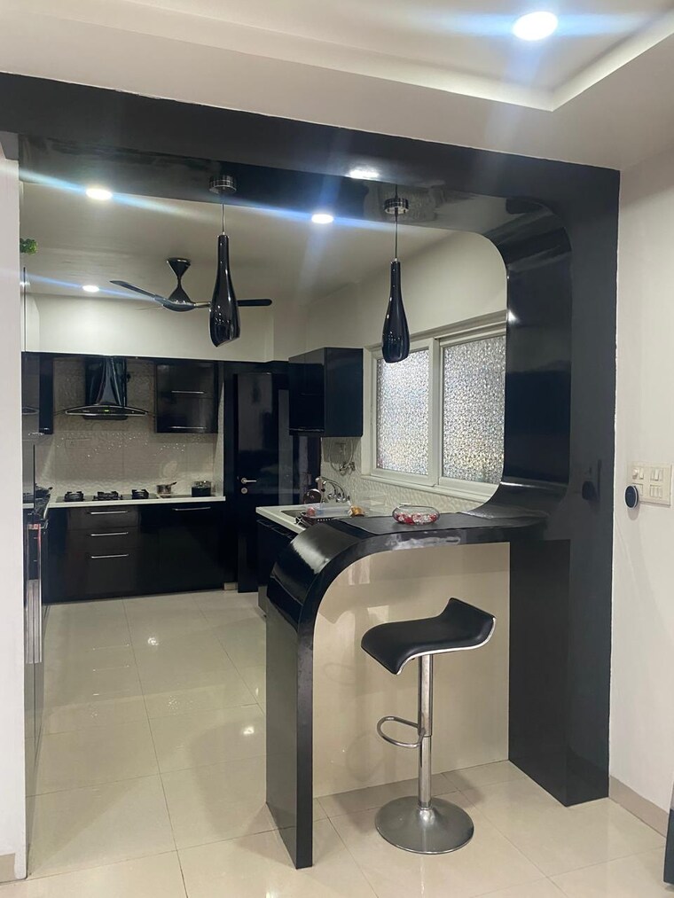 Kitchen, meenakshi-sky-lounge 4 Bedroom 2680 Sq.Ft. Apartment In Kothaguda Hyderabad 9219963
