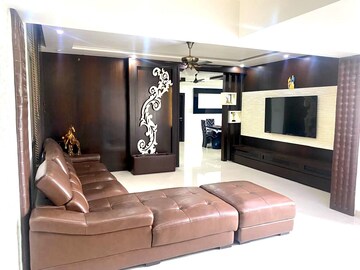 Living Room in 4 BHK Apartment at Meenakshi Sky Lounge, Kothaguda – for Sale
