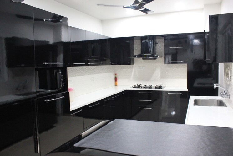 Kitchen, meenakshi-sky-lounge 4 Bedroom 2680 Sq.Ft. Apartment In Kothaguda Hyderabad 9219963