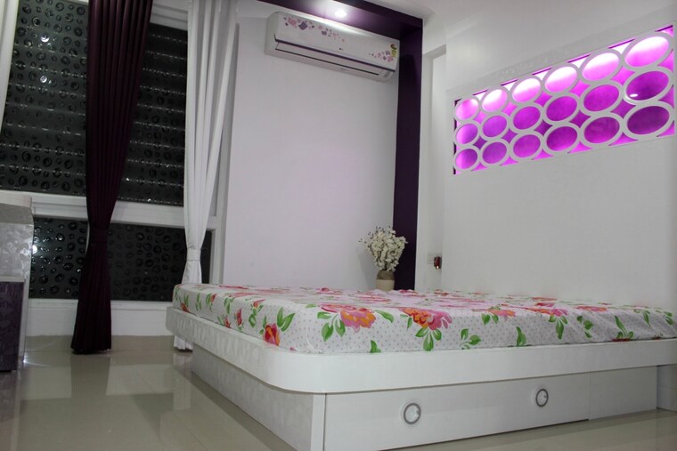 Bedroom, meenakshi-sky-lounge 4 Bedroom 2680 Sq.Ft. Apartment In Kothaguda Hyderabad 9219963