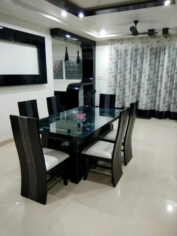 Dining area in 4 BHK Apartment at Meenakshi Sky Lounge, Kothaguda – for Sale