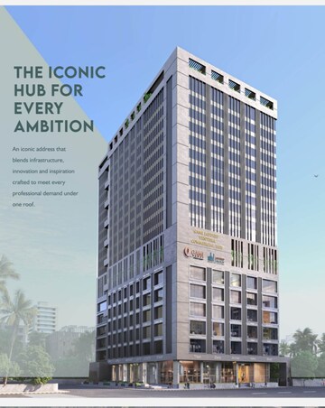  Office Space – Exterior View View at Gami And Jaydeep Ventura Commercial Hub, Malad East - for Sale