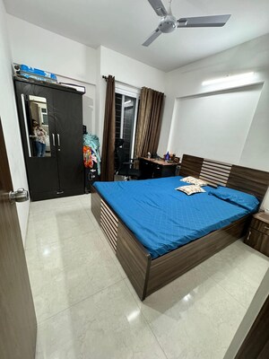 Bedroom in 2 BHK Apartment at Majestique Towers, Kharadi – for Rent