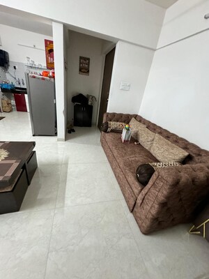 Living Room in 2 BHK Apartment at Majestique Towers, Kharadi – for Rent