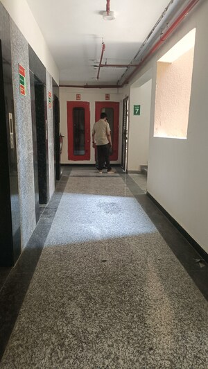 Building Lobby in 3 BHK Apartment at Amrapali Crystal Homes, Sector 76 – for Sale